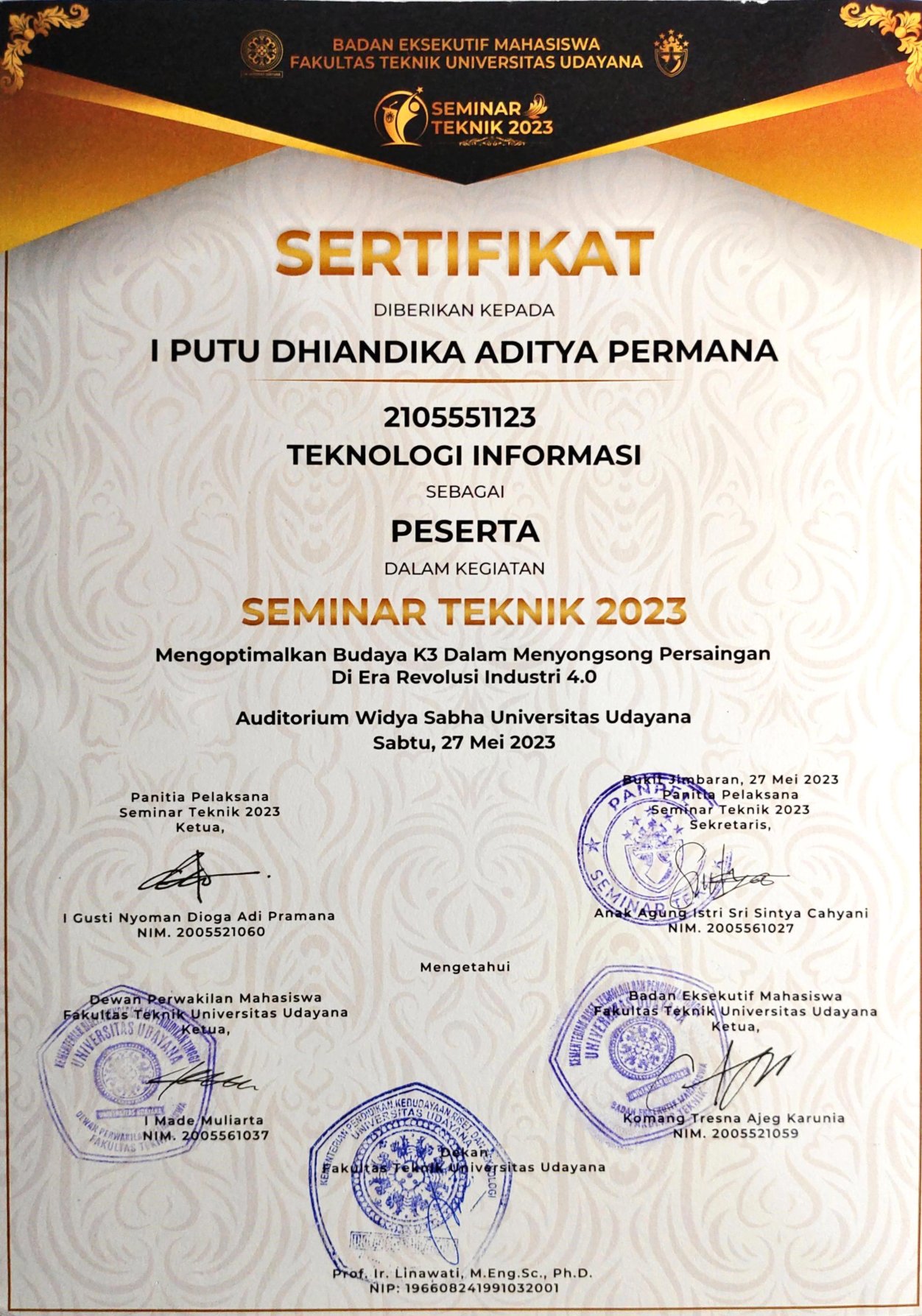 Seminar Teknik 2023