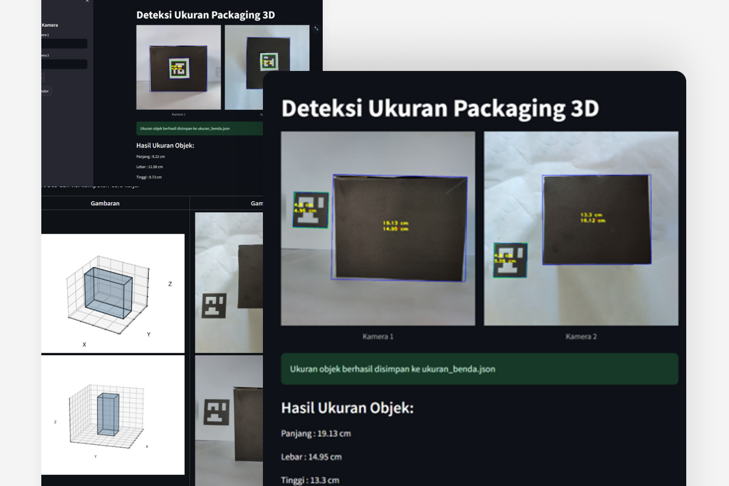3D Packaging Measurement via Computer Vision