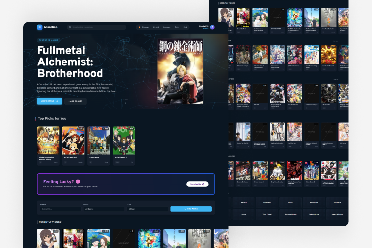 AnimeRec - Smart Anime Recommendation System