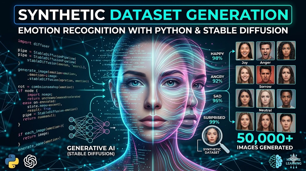 Emotion Recognition Synthetic Dataset with Stable Diffusion