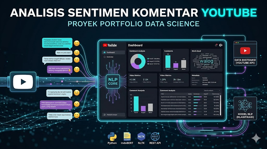 YouTube Sentiment Analysis Dashboard